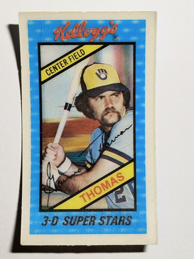 1980 Kellogg's #11 Gorman Thomas (EXMT)