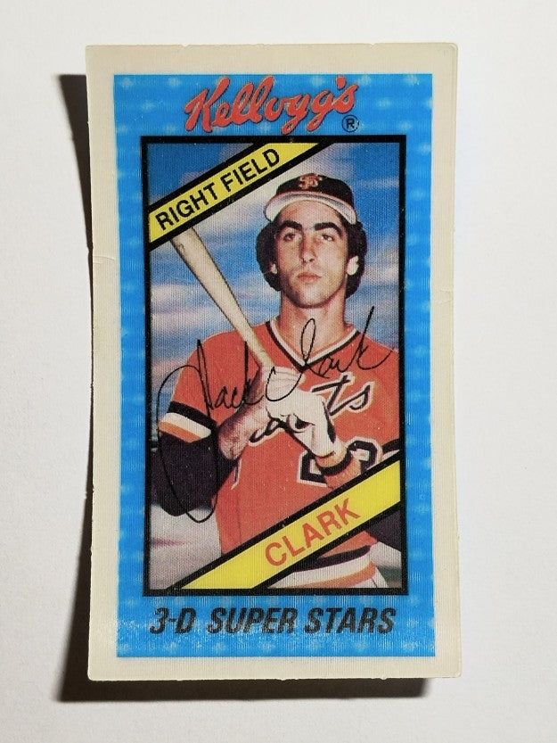 1980 Kellogg's #57 Jack Clark (GOOD)