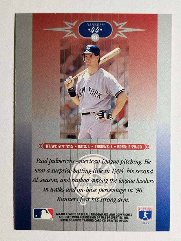 1996 Leaf Limited #42 Edgar Martinez