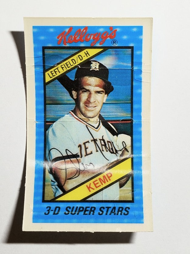 1980 Kellogg's #33 Steve Kemp (POOR)