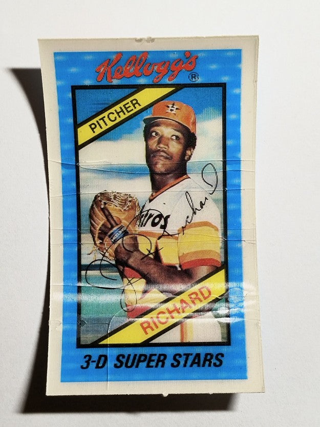 1980 Kellogg's #58 J.R. Richard (POOR)