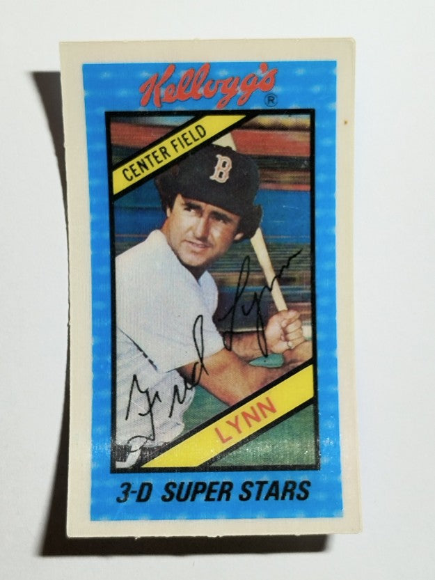 1980 Kellogg's #40 Fred Lynn (EX)