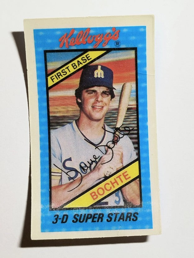 1980 Kellogg's #59 Bruce Bochte (GOOD)