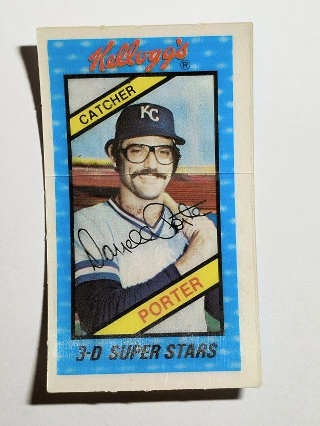 1980 Kellogg's #12 Darrell Porter (POOR)