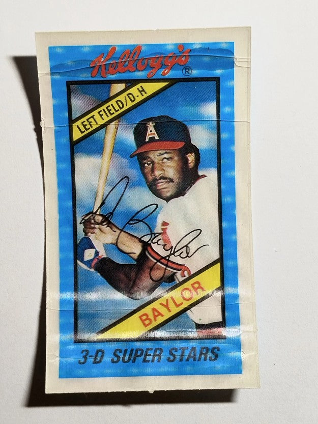 1980 Kellogg's #56 Don Baylor (POOR)