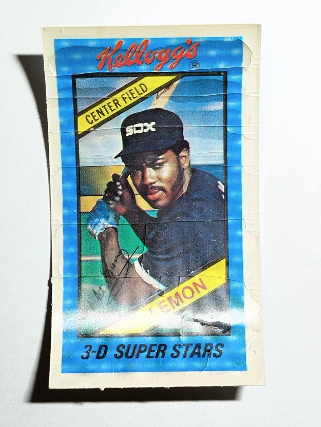 1980 Kellogg's #46 Chet Lemon (POOR)