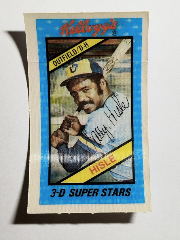 1980 Kellogg's #22 Larry Hisle (POOR)