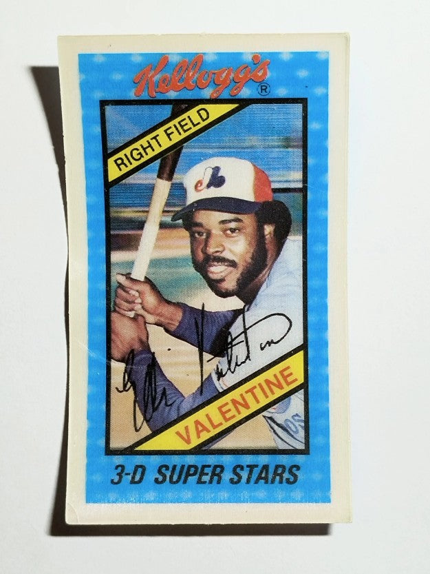 1980 Kellogg's #21 Ellis Valentine (VG)