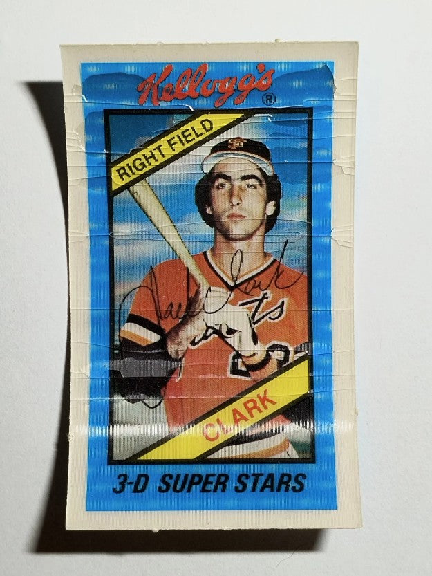 1980 Kellogg's #57 Jack Clark (POOR)