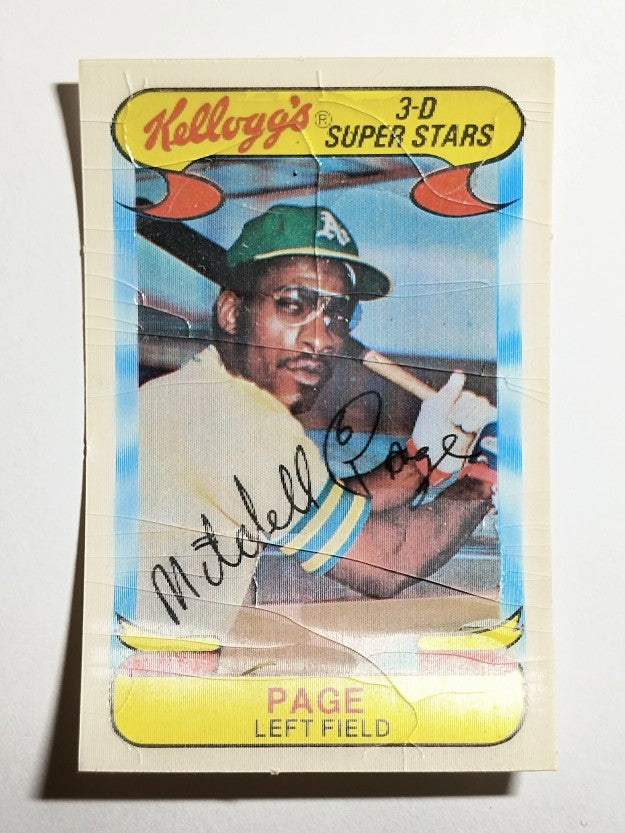 1978 Kellogg's #47 Mitchell Page (POOR)