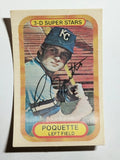 1977 Kellogg's #24 Tom Poquette (POOR)