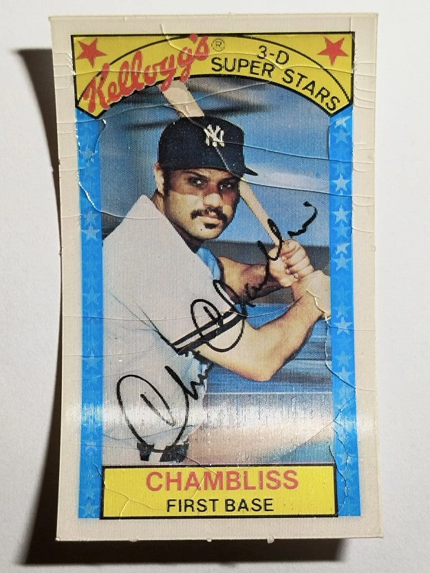 1979 Kellogg's #37 Chris Chambliss (POOR)