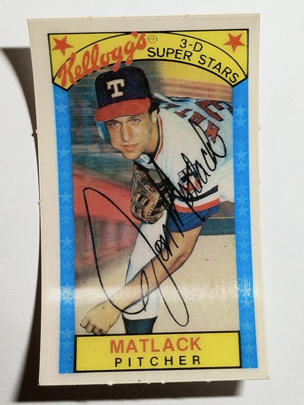1979 Kellogg's #58 Jon Matlack (NMMT)