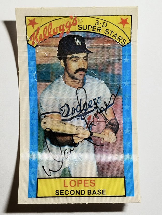1979 Kellogg's #52 Dave Lopes (POOR)
