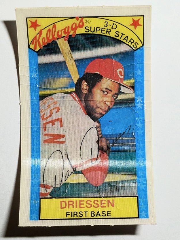 1979 Kellogg's #26A Dan Driessen/Games 742 (POOR)