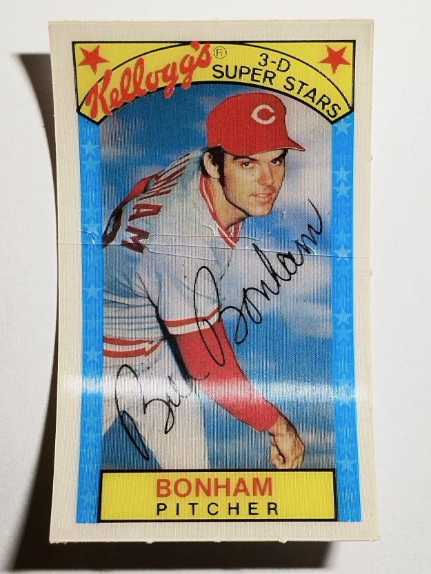 1979 Kellogg's #31 Bill Bonham (POOR)
