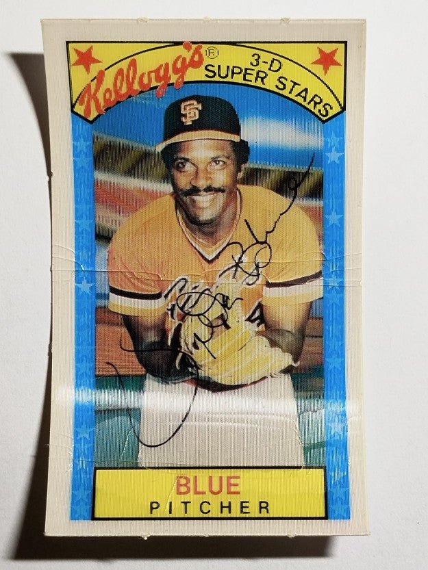 1979 Kellogg's #23B Vida Blue/Runs 818 (POOR)