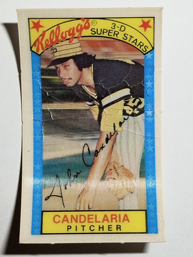 1979 Kellogg's #34B John Candelaria/Age 25 (POOR)