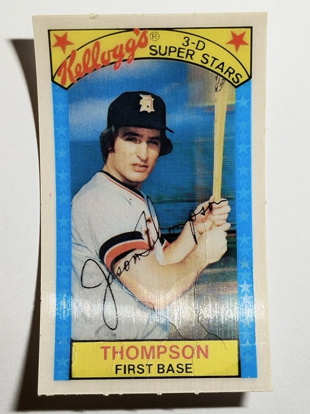1979 Kellogg's #7 Jason Thompson (POOR)