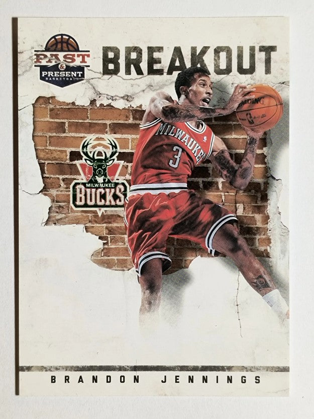 2011-12 Panini Past and Present Breakout #5 Brandon Jennings