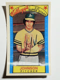 1979 Kellogg's #6 John Henry Johnson (POOR)