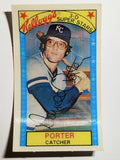 1979 Kellogg's #25B Darrell Porter/2B 111 (POOR)