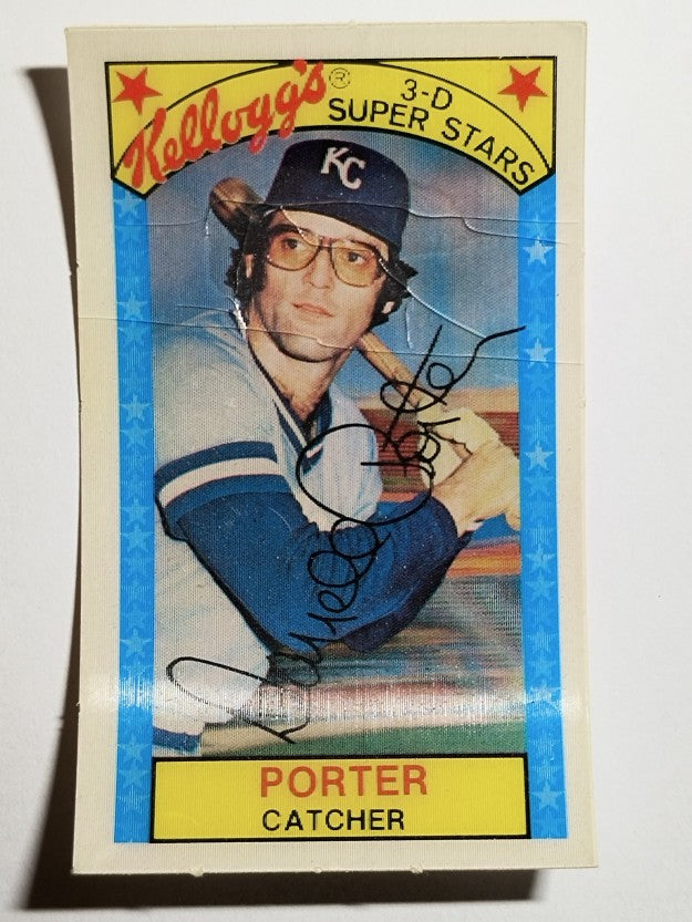 1979 Kellogg's #25B Darrell Porter/2B 111 (POOR)