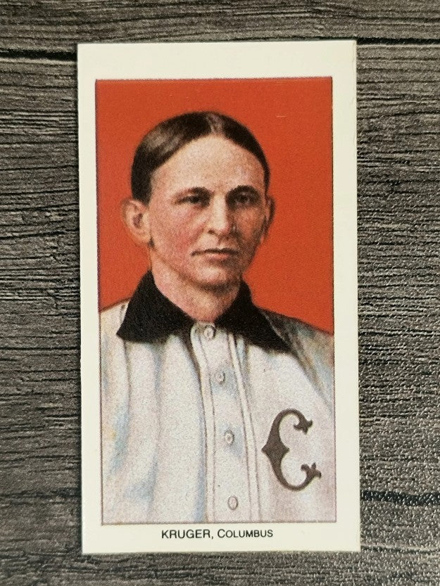 1988 Card Collectors Company '09-11 T206 Reprints #267 Otto Kruger/Krueger ML