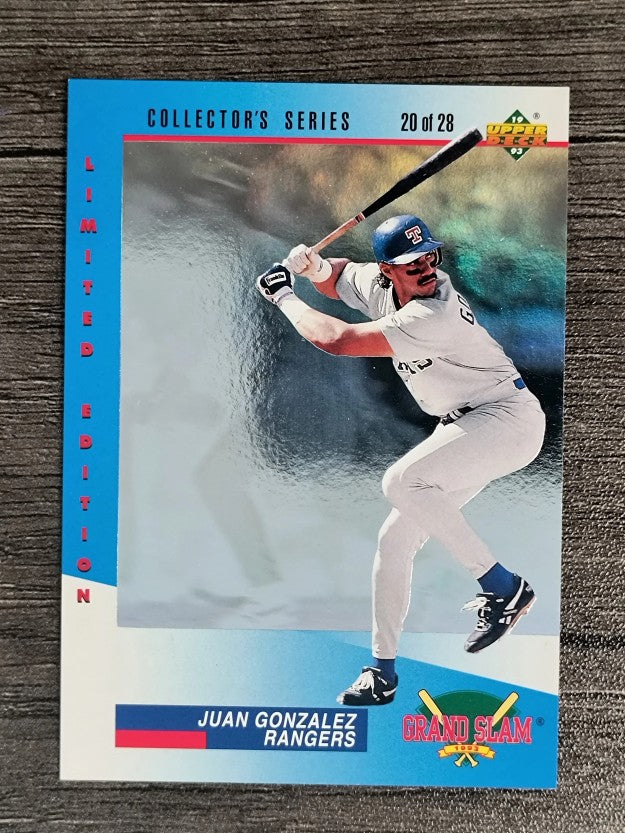 1993 Denny's Holograms #20 Juan Gonzalez