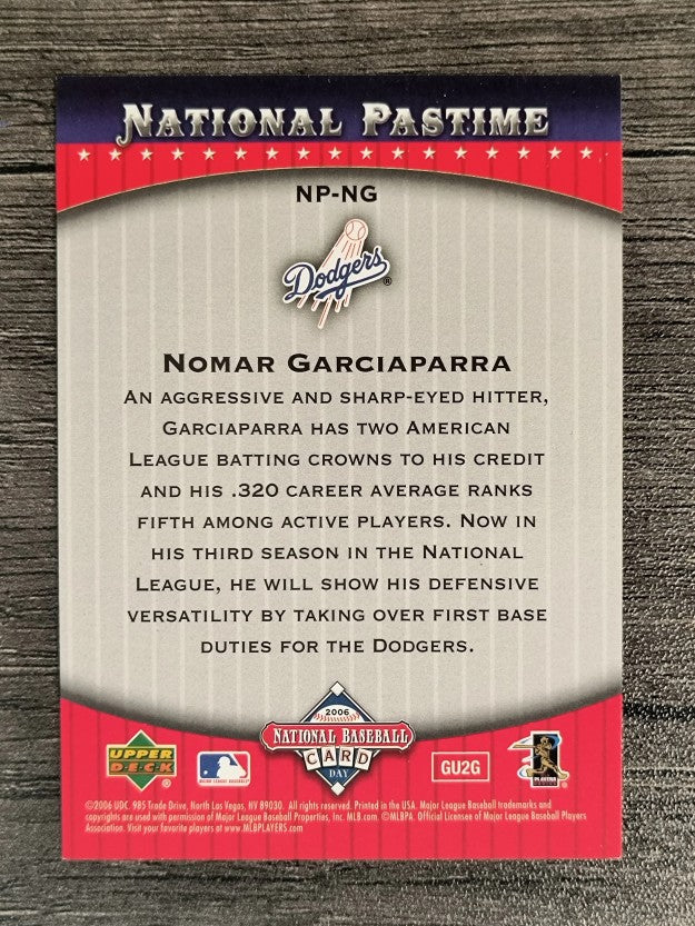 2006 Upper Deck National Baseball Card Day National Pastime Nomar Garciaparra