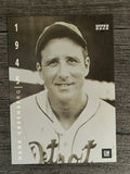 1994 Upper Deck: The American Epic GM #4 Hank Greenberg