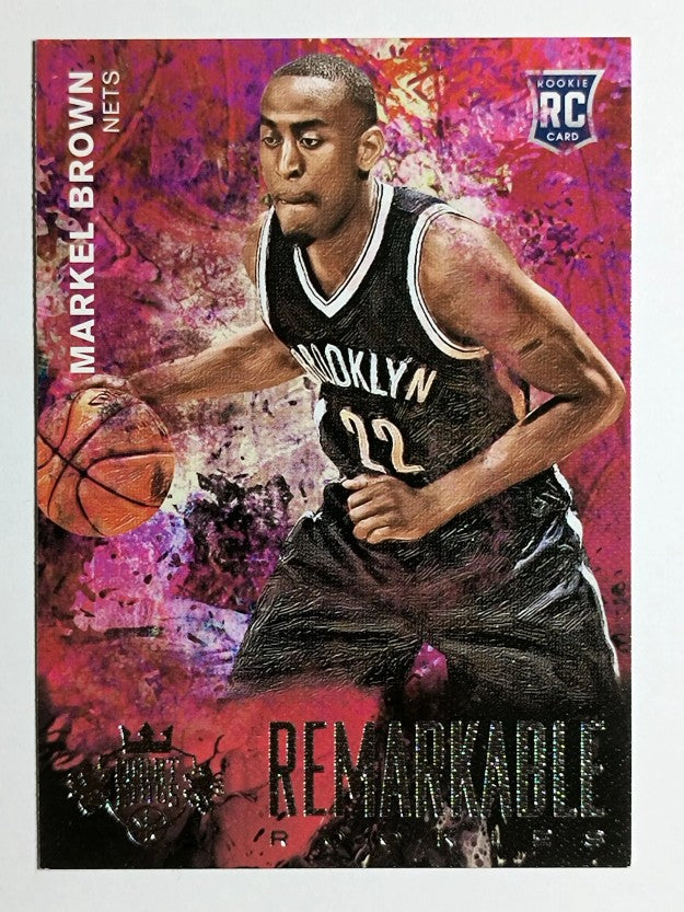 2014-15 Court Kings Remarkable Rookies #43 Markel Brown