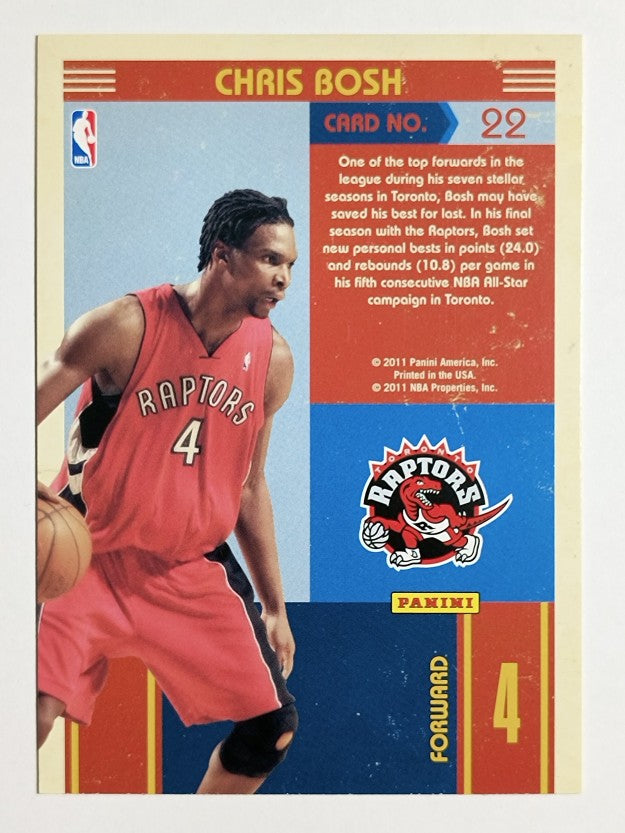2010-11 Classics Blast From The Past #22 Chris Bosh