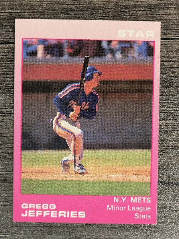 1988 Star Jefferies #2 Gregg Jefferies/Minor Stats