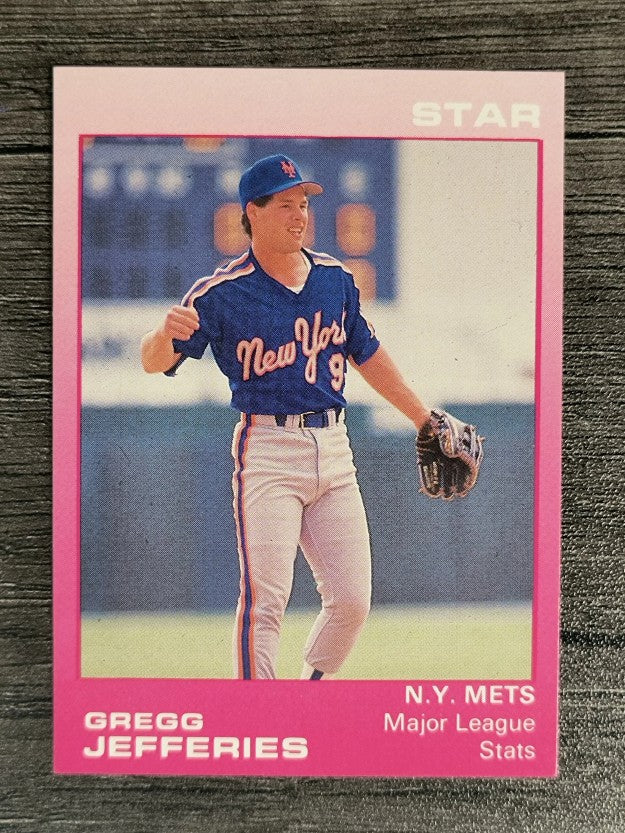 1988 Star Jefferies #3 Gregg Jefferies/Major Stats