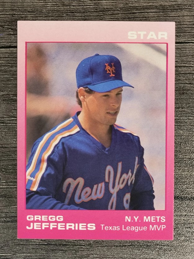 1988 Star Jefferies #4 Gregg Jefferies/Texas League MVP