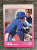 1988 Star Jefferies #8 Gregg Jefferies/Great in 1988!