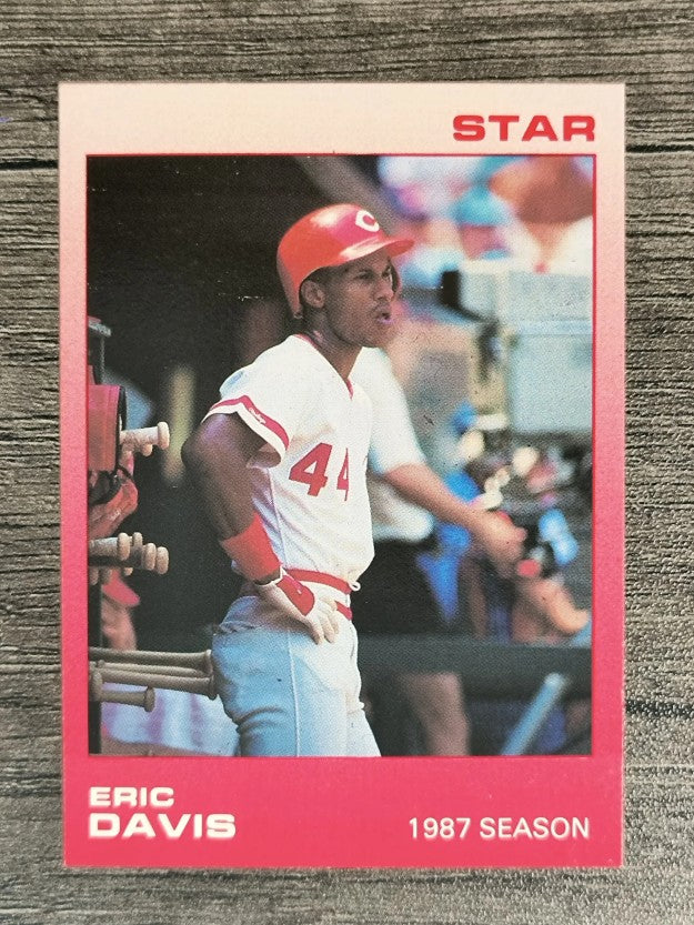 1988 Star Eric Davis #6 Eric Davis/1987 Season