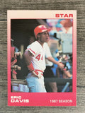 1988 Star Eric Davis #6 Eric Davis/1987 Season