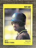 1990 Salem Buccaneers Star #21 Ben Shelton