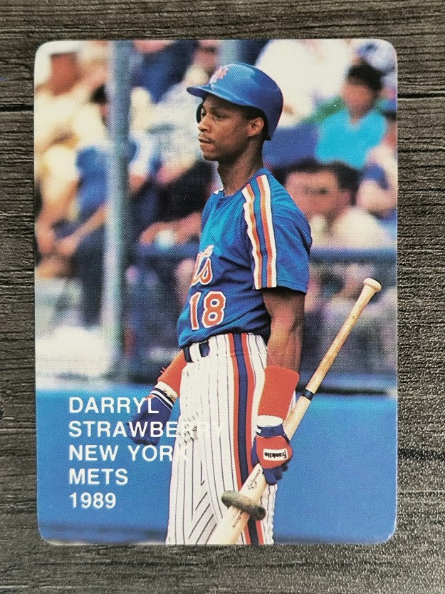 1989 Action Superstars #9 Darryl Strawberry