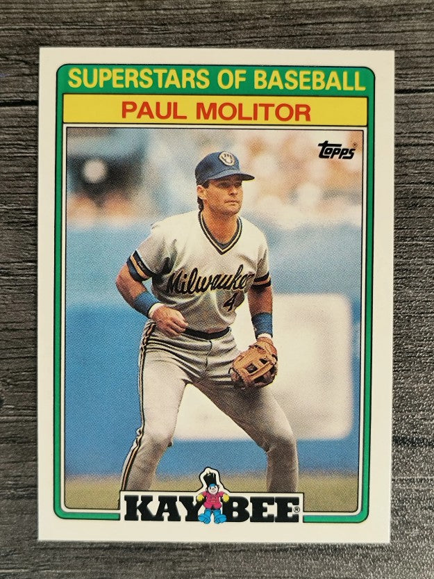 1988 Kay-Bee #19 Paul Molitor