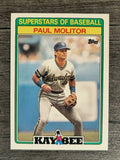 1988 Kay-Bee #19 Paul Molitor