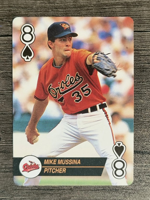 1993 U.S. Playing Cards Aces #8S Mike Mussina