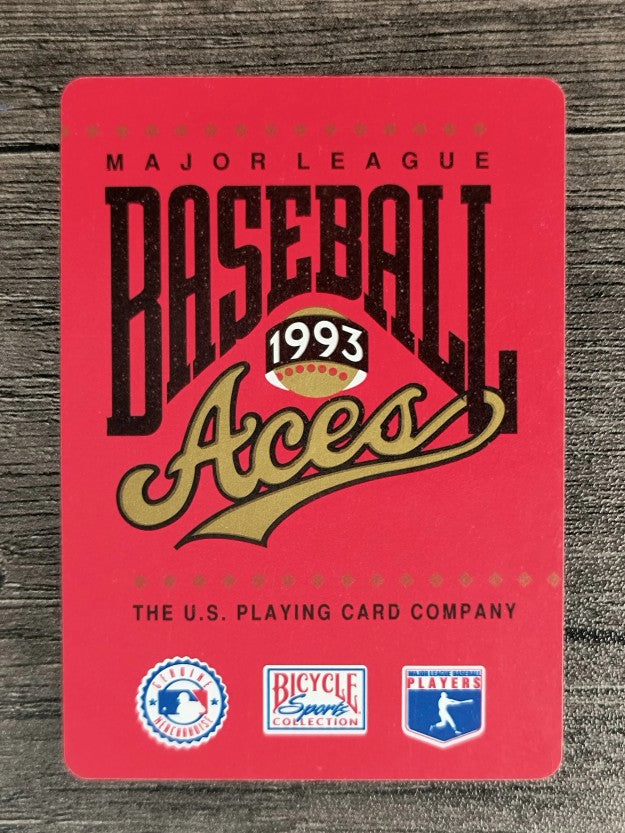 1993 U.S. Playing Cards Aces #7D Paul Molitor