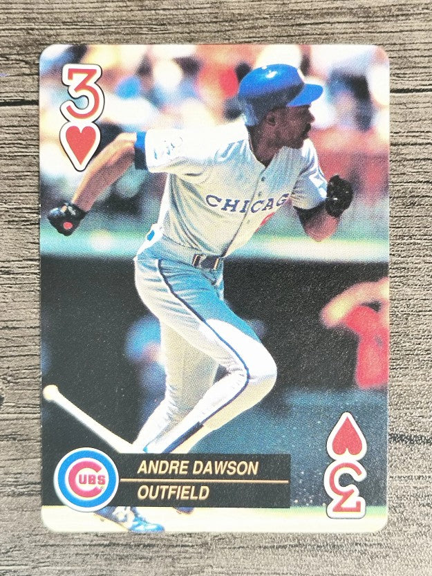 1992 U.S. Playing Cards All-Stars #3H Andre Dawson