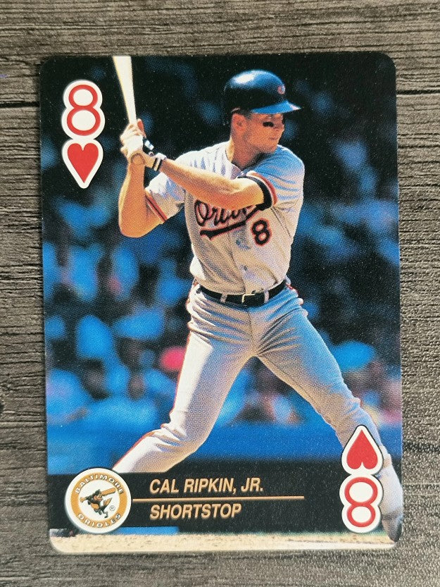 1992 U.S. Playing Cards All-Stars #8H Cal Ripken Jr