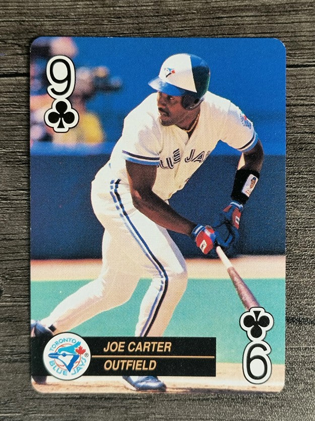 1992 U.S. Playing Cards All-Stars #9C Joe Carter