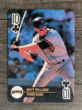 1992 U.S. Playing Cards All-Stars #10C Matt Williams