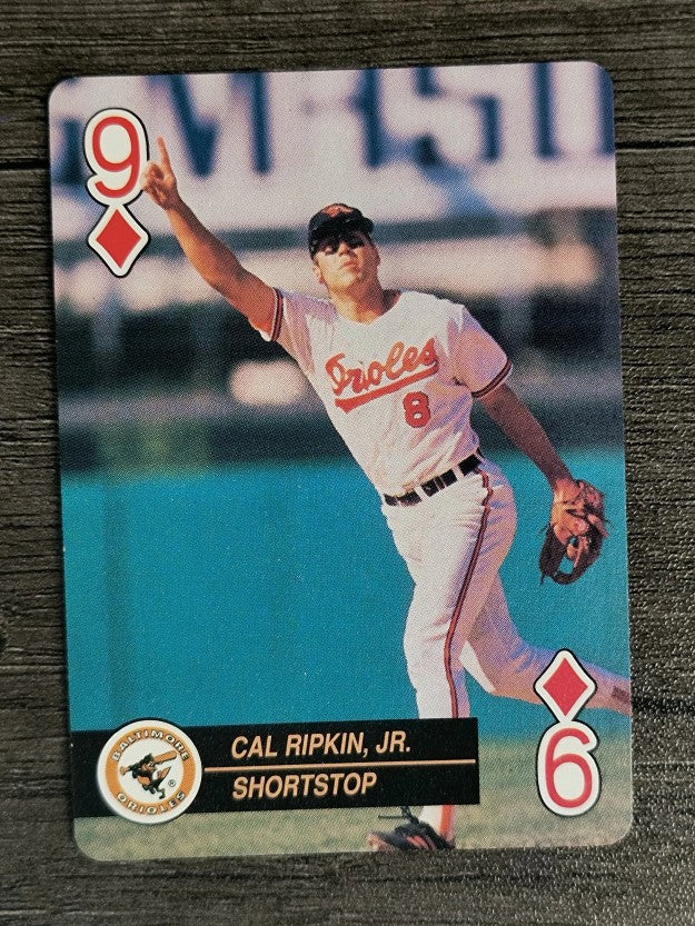 1992 U.S. Playing Cards All-Stars #9D Cal Ripken Jr